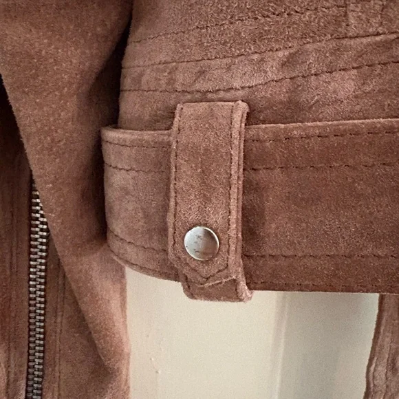 Blank NYC Brown Suede Women's Jacket - Picture 6 of 8